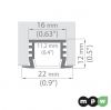 Profil PDS4-K eloxiert, 1m